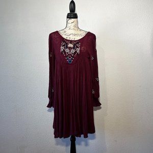 Free People Embroidered Tunic